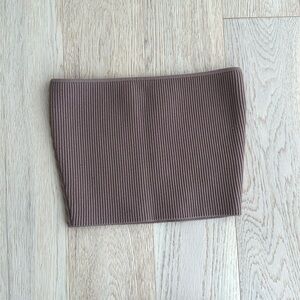 Aritzia Babaton Strapless Sculpt Knit Tube Top (M)